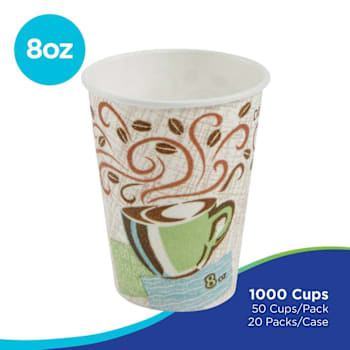 Dixie® 8 Oz. Perfectouch Cup, 1000/Case