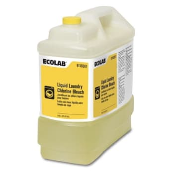 Ecolab® Liquid Laundry Chlorine Bleach 2.5 Gallon
