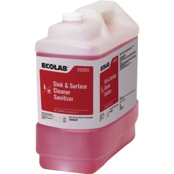 Ecolab® Sink And Surface Cleaner Sanitizer 2.5 Gallon
