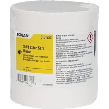 Image for Ecolab® Solid Color Safe Bleach 3 Lb, Case Of 2 from HD Supply