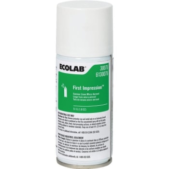 Image for Ecolab® First Impression Summer Linen Micro Aerosol Freshener 1.8oz, Case Of 12 from HD Supply