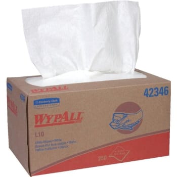 Image for WypAll® General Clean L10 1-Ply Disposable Towels (24-Boxes/Case) from HD Supply