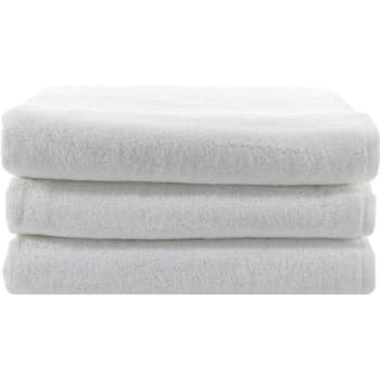 Martex Inn Bath Towel 27 X 50 Optical White, Case Of 12