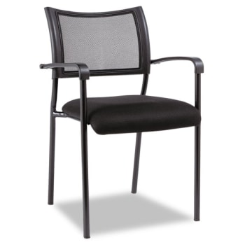 Image for Alera® Eikon Series Stacking Mesh Guest Chair, Black, 2/Carton from HD Supply