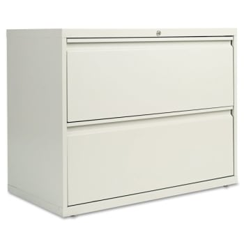 Image for Alera® Two-Drawer Lateral File Cabinet, 36w x 19-1/4d x 28-3/8h, Light Gray from HD Supply