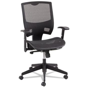 Image for Alera® Epoch Series All Mesh Multifunction Mid-Back Chair, Black from HD Supply