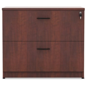 Image for Alera® Valencia Series Two Drawer Lateral File, 34w X 22 3/4d X 29 1/2h, Cherry from HD Supply