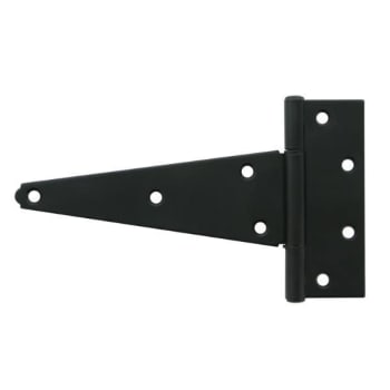 Image for Ultra Hardware Heavy Duty Tee Hinge 8 Black, Package Of 5 from HD Supply