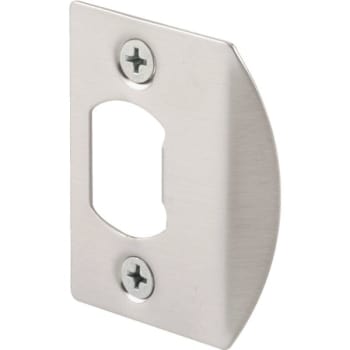 Image for Door Lockset Strike Plate Steel, Satin Nickel Pack Of 5 from HD Supply