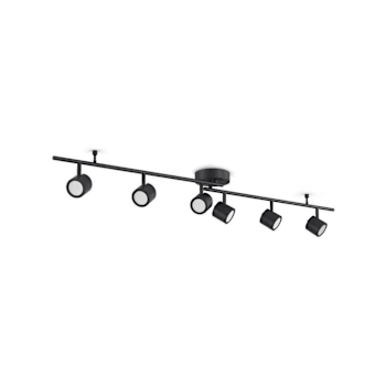 Image for Seasons Evt61047d3-05 Fixed Track Fixture, 6 29 W 120 V 2700 Lumens 50000 Hr Led Bulbs, Black from HD Supply