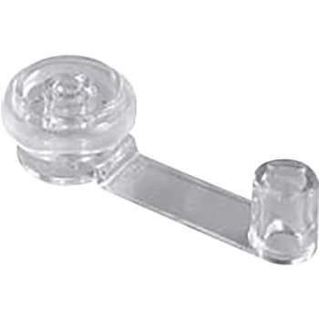 Image for 6 In. Self-Stick Door Stop And Holder (Clear) (5-Pack) from HD Supply