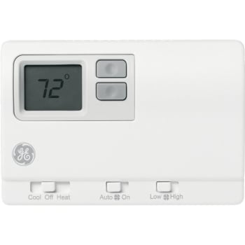 Image for Ge Wall Thermostat Non-Programmable, White from HD Supply
