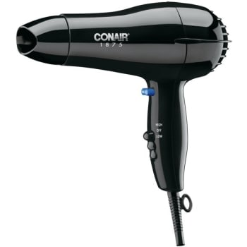 Conair® Handheld 1,875 Watt Hair Dryer, Black