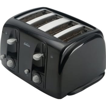 Sunbeam 4 Slice Toaster Black Hd Supply