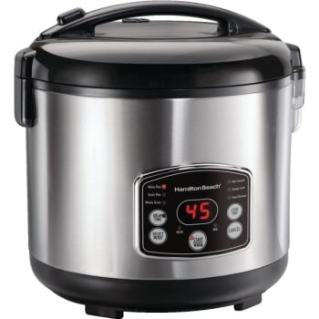 Image for Hamilton Beach Rice Cooker 2-14 Cup Capacity from HD Supply