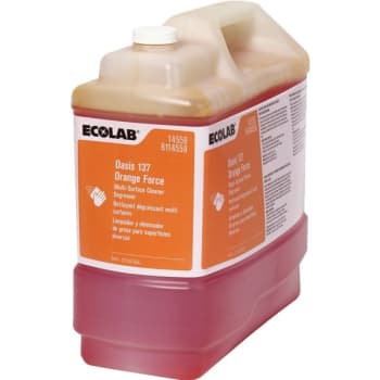 Ecolab® Oasis 137 Orange Force All Purpose Cleaner 2.5 Gallon