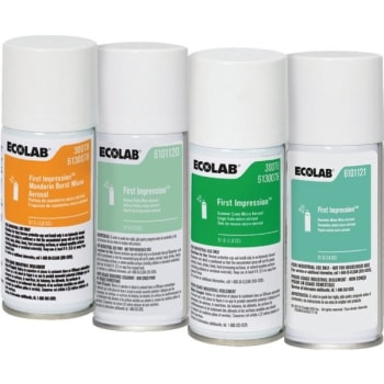 Ecolab® First Impression Micro Aerosol Variety Pack Freshener 1.8 Oz, Case Of 12