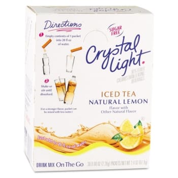 Crystal Light® On The Go 0.16 Oz Iced Tea Pack Of 30