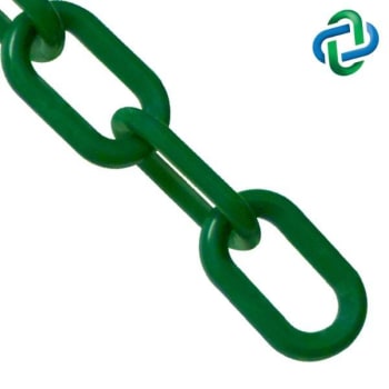 Image for Mr. Chain 1 Inch X 25 Ft. Evergreen Plastic Barrier Chain from HD Supply