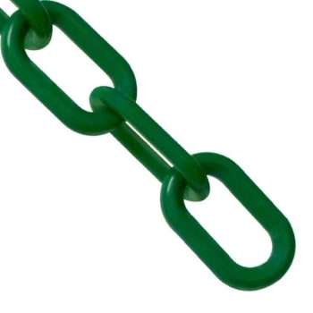 Image for Mr. Chain 2 Inch X 25 Ft. Evergreen Plastic Barrier Chain from HD Supply