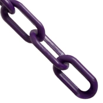 Image for Mr. Chain 2 Inch X 25 Ft. Purple Plastic Barrier Chain from HD Supply
