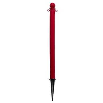 Image for Mr. Chain Red Medium Duty Ground Pole from HD Supply