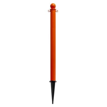 Image for Mr. Chain Safety Orange Heavy Duty Ground Pole from HD Supply