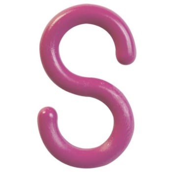 Mr. Chain Magenta 2 Inch S-Hook Package Of 10