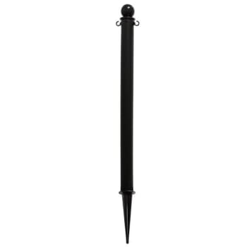 Image for Mr. Chain Black Medium Duty Ground Pole from HD Supply