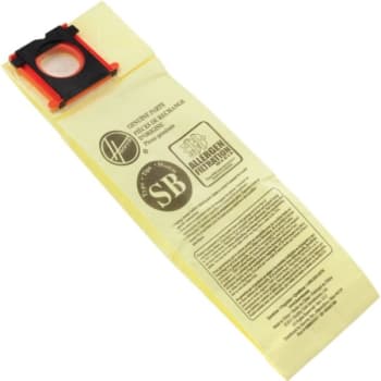 Image for Hoover #AH10170 Type SB Vacuum Bag w/ Allergen Filtration (10-Pack) from HD Supply