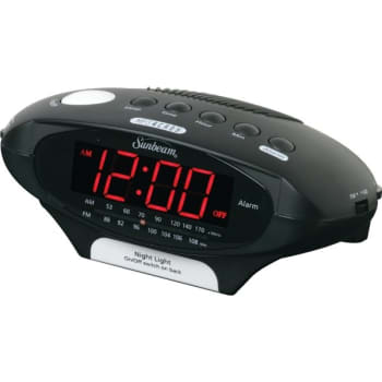 Sunbeam Alarm Clock Radio  Night Light