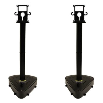 Image for Mr. Chain Black X-Treme Duty Stanchion Package Of 2 from HD Supply