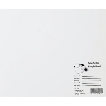 Image for FoamPro Mfg 120 10" x 12" Color Tester Board, Case Of 24 from HD Supply