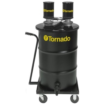 Tornado 55 Gallon 25 Hp Drum Wet Vacuum