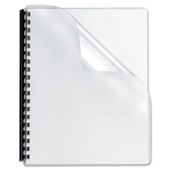 Image for Fellowes®  Clear Crystal Presentation Binding Cover With Round Corner, Pack of 5 from HD Supply