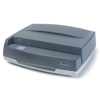 Image for Swingline 50-Sheet Gray 350MD Electric 3-Hole Punch from HD Supply