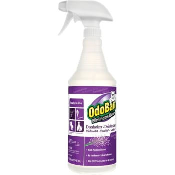OdoBan® 32 Oz Odor Eliminator/Disinfectant Spray (Lavender) (12-Case)