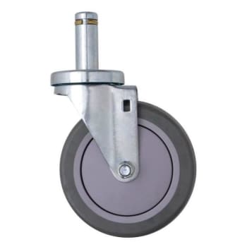 Image for Quantum Storage Systems® Four Swivel 5 X 1-1/4 Inch Polyurethane Casters, 2 With Brake from HD Supply