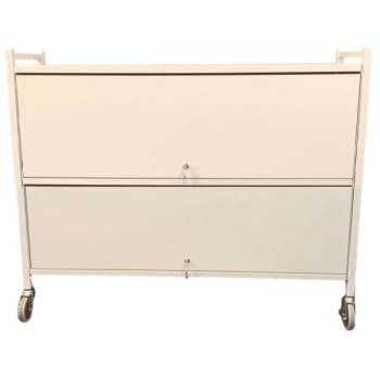 Image for Omnimed Omnicart 16 Cap Big Beam With Full Door Locking Panel, Flat Key, Beige from HD Supply