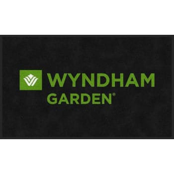 M+a Matting Wyndham Garden Classic Impressions Carpeted Entrance Logo Mat, 3'x5'