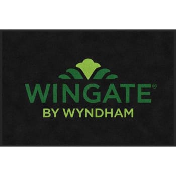 Image for M+A Matting 4 x 6 ft. Wingate HD Logo Carpeted Mat from HD Supply