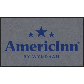 Image for M+a Matting 3 X 5 Ft. Americinn Carpeted Entrance Logo Mat from HD Supply