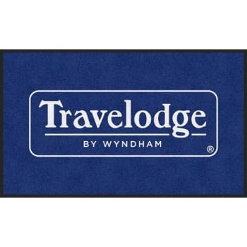Image for M+A Matting Travelodge Classic Impressions Carpeted Entrance Logo Mat 3' X 5' from HD Supply