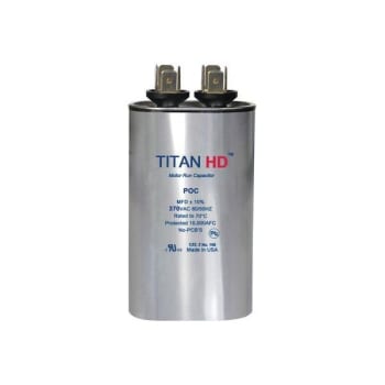 Image for Packard TITAN HD Run Capacitor 30 MFD 370 Volt Oval, Box Of 5 from HD Supply