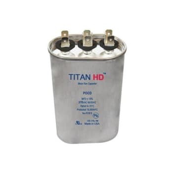 Image for Packard TITAN HD Run Capacitor 20+10 MFD 370 Volt Oval, Box Of 5 from HD Supply