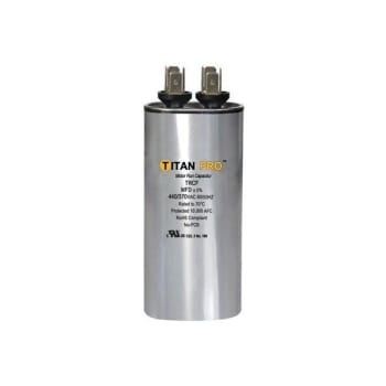 Image for Packard TITAN PRO Run Capacitor 20 MFD 440/370 Volt Round, Box Of 10 from HD Supply