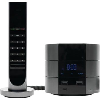 Image for Bittel Moda Charger/alarm Clock/speakerphone Module With Corded Handset,6 Button from HD Supply