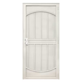 Image for Unique Home Designs 36 In. X 80 In. Arcada Navajo White Steel Security Door from HD Supply