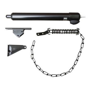 Image for Unique Home Designs Black Heavy Duty Door Closer And Windchain from HD Supply