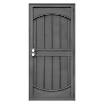 Unique Home Designs 36 In. X 80 In. Arcada Silverado Surface Steel Security Door